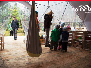 forest_preschool_inside_geodesic_dome_tent