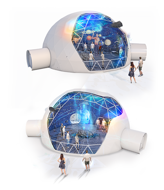 Event Immersive Dome by Polidomes