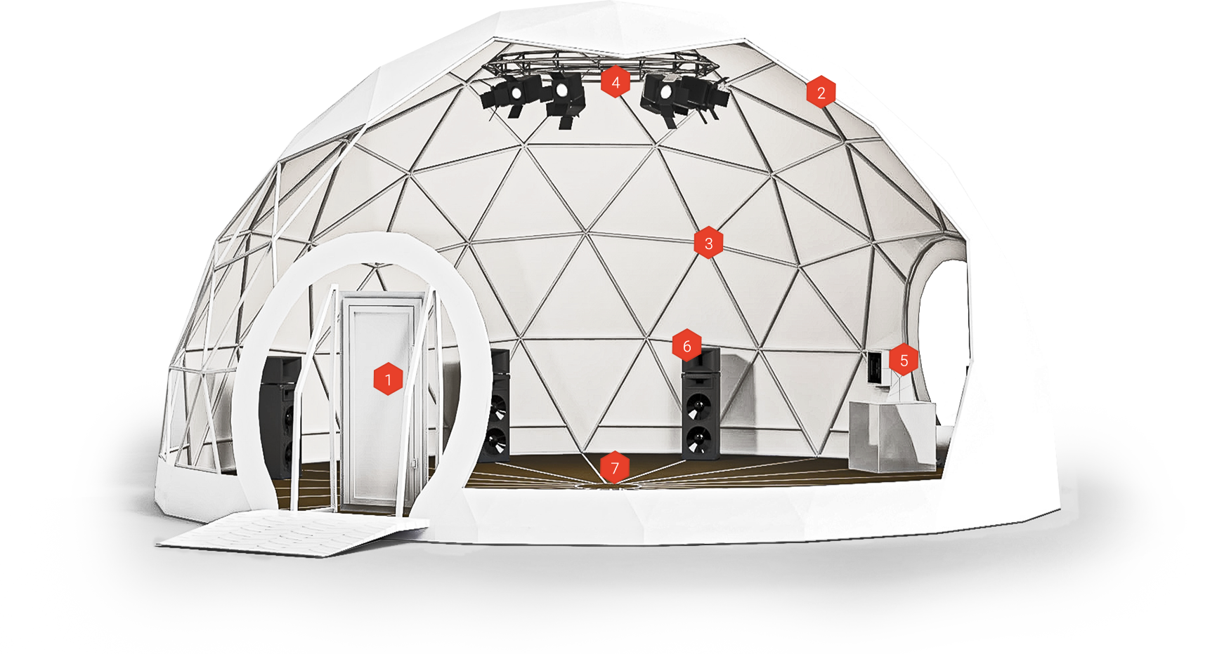 Domes Europe  Make your event unique with a Geodesic Dome Tent