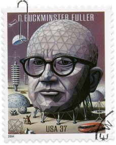 Richard Buckminster Bucky Fuller Geodesic Dome Structures Inventor