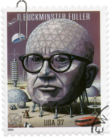 Richard Buckminster Bucky Fuller Wynalazca konstrukcji kopuł geodezyjnych