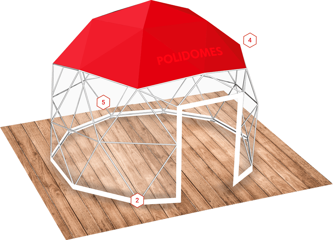 Ramy geodezyjne igloo - dowiedz się więcej o naszych stalowych konstrukcjach geodezyjnych