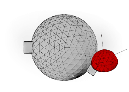 Immersyjny projekt zawieszony - obraz ilustracyjny 3D 03