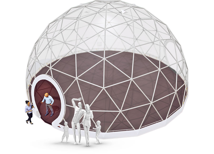 Geodesic Event Dome P 110