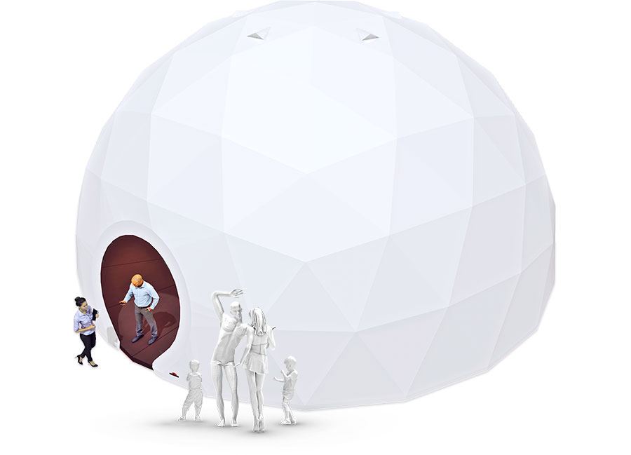 Geodesic Event Dome P 110