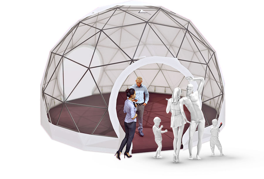 Geodesic Wedding Domes, Party Dome Tent