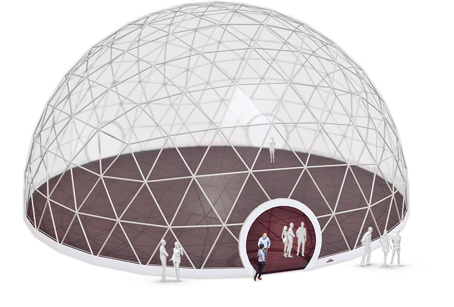 Geodesic Event Dome P 700