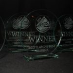 Winner Scotland's best marina competition Polidomes outdoor awards
