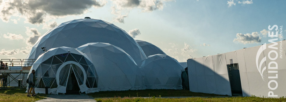 Festival VIP dome tents