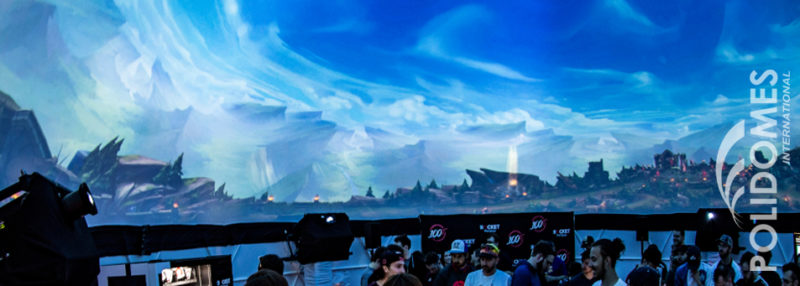 projection dome by Polidomes
