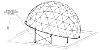projection polidomes geodesic