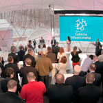 event in a tent