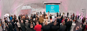event in a tent