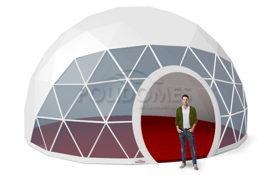 geodesic dome transparent p50