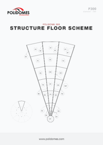 Event dome tent floor scheme p300